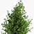 Concrete Box Outdoor Plant: Stunning and Low-Maintenance 3D model small image 2