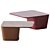 Modern Minimalist Coffee Table 3D model small image 2