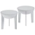 Elegant Osaka Side Table 3D model small image 2