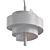 Elegant Piola LED Pendant 3D model small image 1