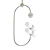 Sleek Oval Pendant: Rae 3D model small image 1