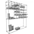 Elegant Wine Shelf: Stylish and Functional 3D model small image 4