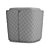 Elevate Your Space with Reiggi Leto Pouf 3D model small image 11