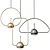 Elegant Pendant Lighting: Nuance by Anzazo 3D model small image 1