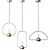 Elegant Pendant Lighting: Nuance by Anzazo 3D model small image 2