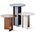 Elegant Os Coffee Tables 3D model small image 1