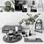 Modern 14-Piece Bathroom Set 3D model small image 4