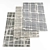 Versatile Rug Collection: 4 Textures 3D model small image 1