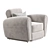 Modern KALLIO Armchair: Stylish Comfort. 3D model small image 3