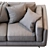 Zander 4-Part Sofa in 3D Max 3D model small image 6
