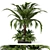 Exquisite Outdoor Plant Set 3D model small image 2