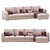 IKEA FINNALA 4-Seat Sectional Chaise 3D model small image 7