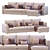 IKEA FINNALA 4-Seat Sectional Chaise 3D model small image 1