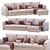 IKEA FINNALA 4-Seat Sectional Chaise 3D model small image 5