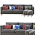 Karlstad Sofa: Modern Comfort by IKEA 3D model small image 2