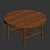 Stunning Listerby Brown Coffee Table 3D model small image 5