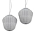 Samuel Wilkinson Blown Pendant Lamp 3D model small image 2