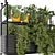 Metal Box Hanging Plants - Set 152 3D model small image 4