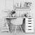 IKEA Home Office Set 3D model small image 5