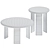 Sleek Yeti Coffee Tables 3D model small image 2