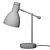  Sleek Black Table Lamp 3D model small image 3