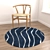 Round Rugs Set - Versatile and Realistic 3D model small image 4