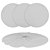 Round Rugs Set - Versatile and Realistic 3D model small image 7