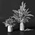 Elegance in Bloom: Dried Flower Set 3D model small image 4