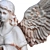 Ethereal Angel Sculpture 3D model small image 5