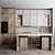 Modern Kitchen Model - 3ds Max 2015  3D model small image 1