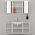 Title: Modern Bathroom Furniture Set 3D model small image 1