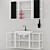 Title: Modern Bathroom Furniture Set 3D model small image 3