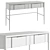 Quincy Midcentury Sideboard 3D model small image 3