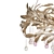 Droplet and Leaf Chandelier 3D model small image 3