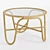 Charlottenborg Rattan Coffee Table 3D model small image 1