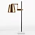 Industrial Brass Adjustable Table Lamp 3D model small image 2