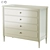 Modern Classic Ellipse Chest with 4 Drawers 3D model small image 3