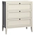 Eugénie Drawer Chest: Stylish Storage Solution 3D model small image 1