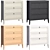 Eugénie Drawer Chest: Stylish Storage Solution 3D model small image 3