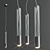 Elegant Tubo LED Pendant Light 3D model small image 1