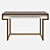 Natalia Writing Desk - Minimalist Design & Perfect Size 3D model small image 1