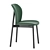 Elegant Arden Soft Side Chair 3D model small image 1