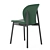 Elegant Arden Soft Side Chair 3D model small image 2