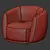Pacific 2013 Armchair  Modern Elegance for Your Home 3D model small image 5