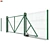 Industrial Sliding Mesh Gates - Pol-66.321 / Ver-69.459 3D model small image 3