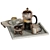 Elegant 4-Piece Coffee Set 3D model small image 1