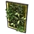 Versatile Green Wall Set 3D model small image 4