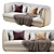 Title: ELLEDUE Ulysse 763: Stylish and Comfortable Sofa 3D model small image 1