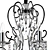 Suzanne Crystal Chandelier: Elegant Lighting by CHIARO 3D model small image 11