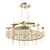 Elegant Pearl Pendant Lamp 3D model small image 1